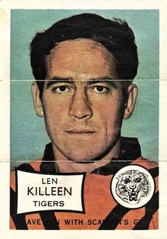 1970 Scanlens - Pin-Ups #NNO Len Kileen Front